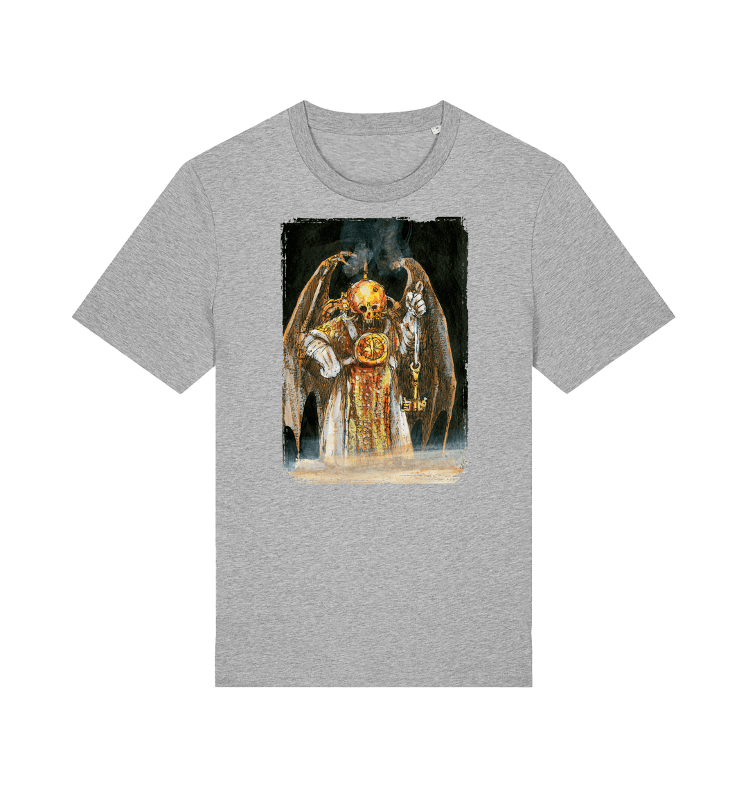 Heather Grey Printed T-shirt